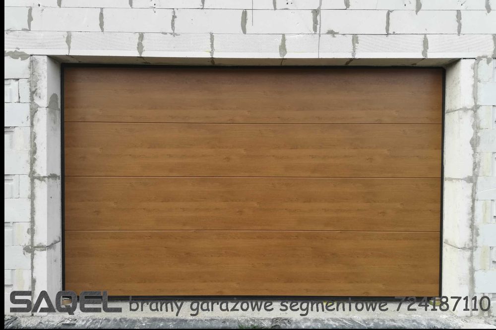 Bramy garażowe segmentowe producent SAQEL
