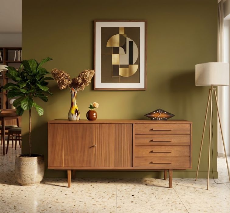 Komoda prl vintage retro po renowacji