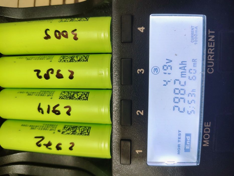 Елементи батареї 18650 DEMEGC 29e. Нові.