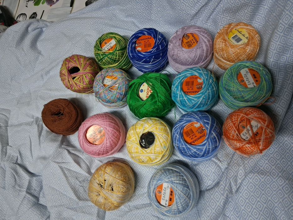 Linhas croché número 12