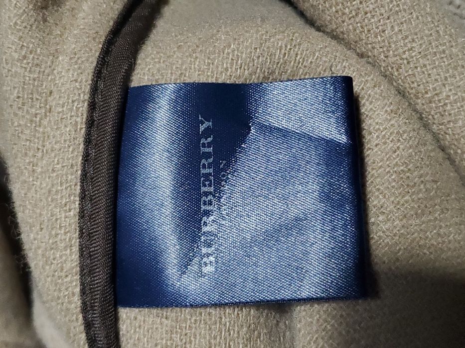 Burberry вовняне пальто-дафлкот