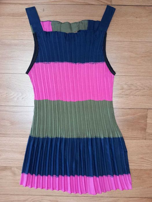 Top plissado 100% viscose