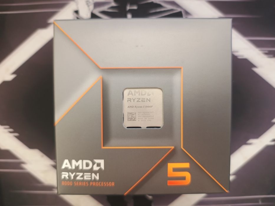 Процесор AMD Ryzen 5 8400F (6 ядер/12 потоків) + Гарантія 2 роки