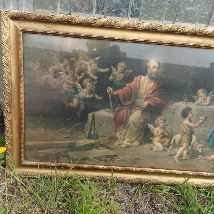 Sprzedam obraz Świętej Rodziny.