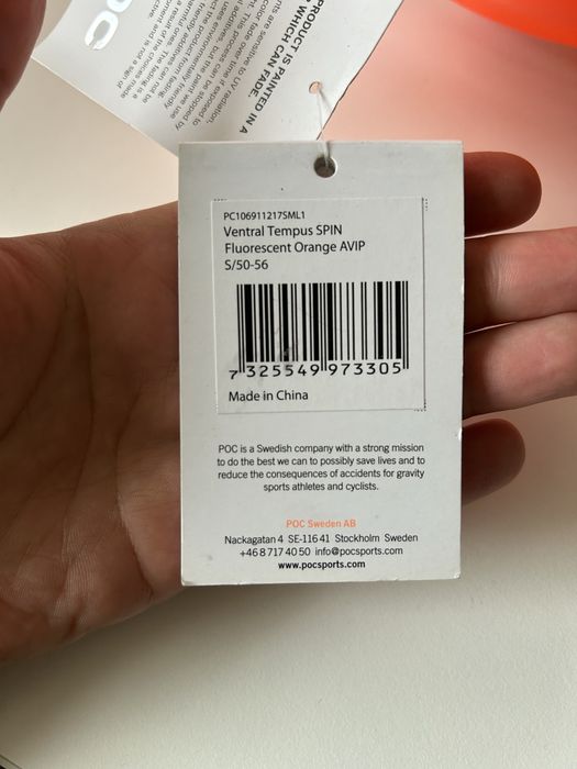 Nowy kask kolarski POC ventral tempus MIPS