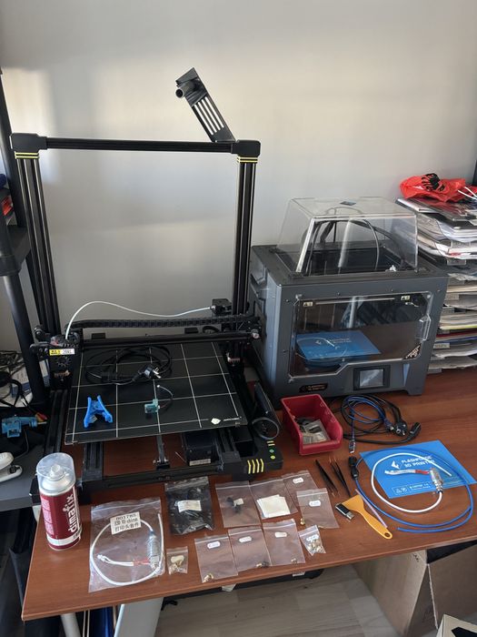 ZESTAW! Drukarki 3D - Anycubic Chiron / Flashforge Creator Pro 2 / 6kg filamentu / Akcesoria