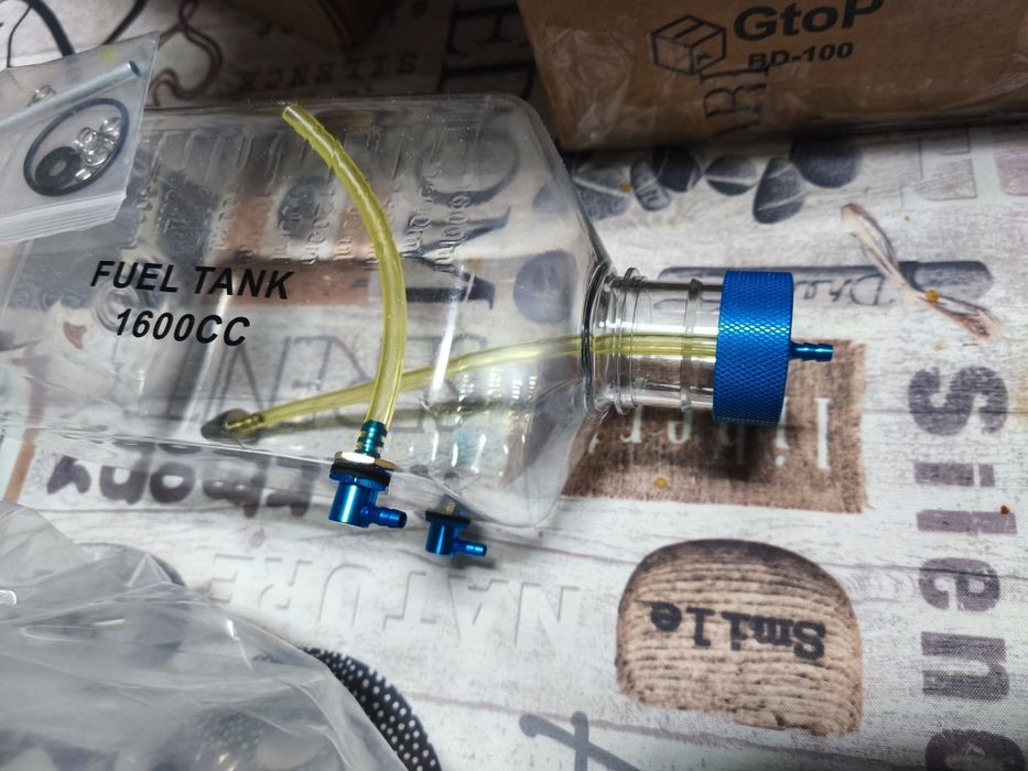 Pack 2 depósitos 1600cc de grande capacidade RC Avião