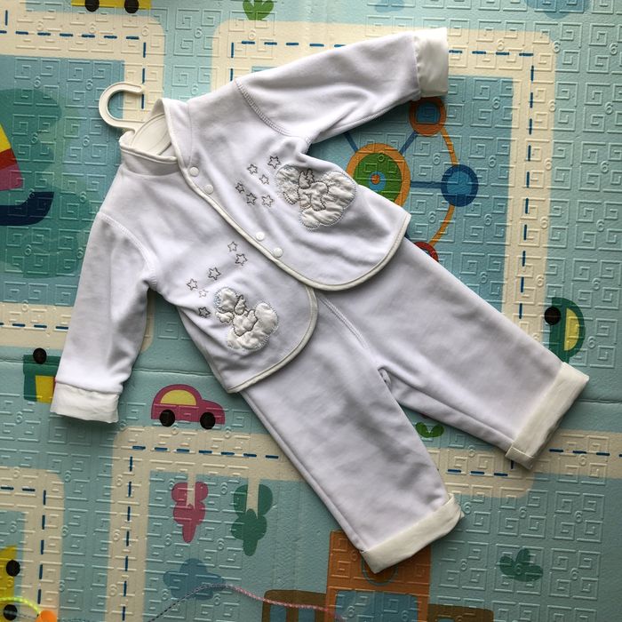 Костюм  (штани, кофта) для хлопчика  Хрещення (68 розмір)