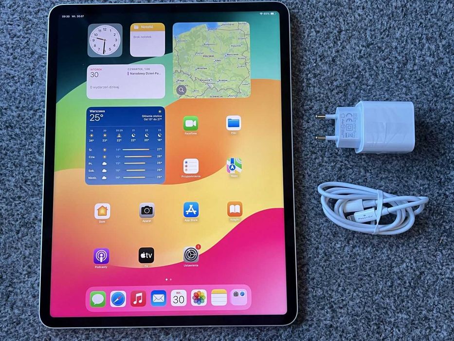 iPad Pro 12.9 13" 4 GEN 256GB Wifi Cellular LTE 5G Pencil Gwarancja