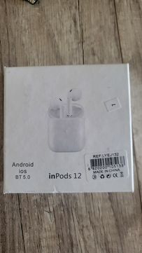 InPods 12 eleven urgência 
Android Ios BT 5.0

NOVOS
Com embalagem, co