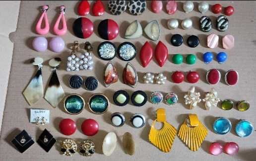 Klipsy vintage 94 pary