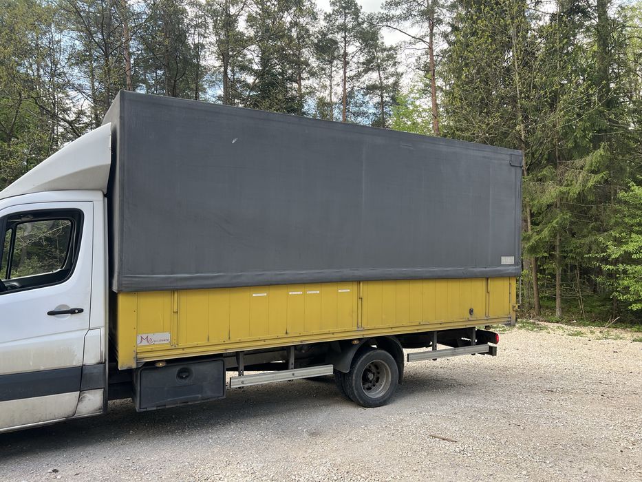 zabudowa plandeka 4.95x2.15x2.20+ drzwi regulowana wysokość/ iveco/ sprinter/ master/ ducato/ mascot/ jumper