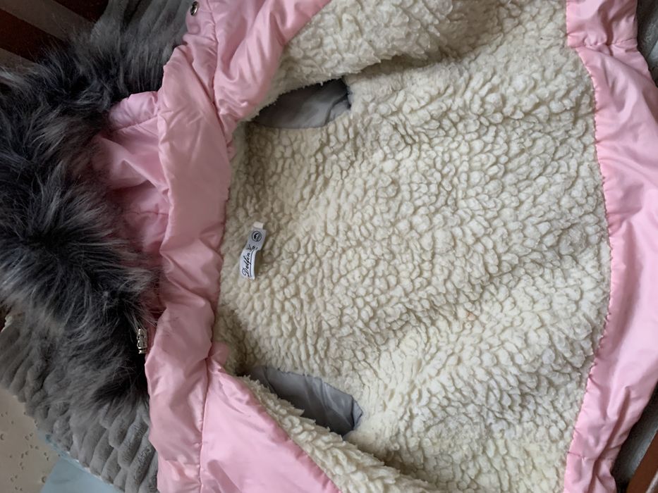 Зимова курточка і комбінезон, 2в1 длядівчинки