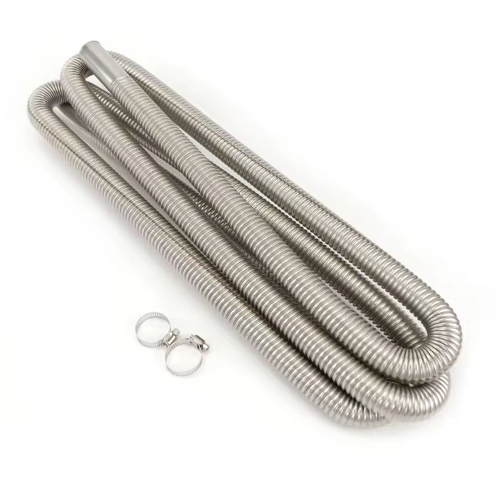 Гофра, вихлопна труба, автономка, вебасто для відводу вихлопних газів