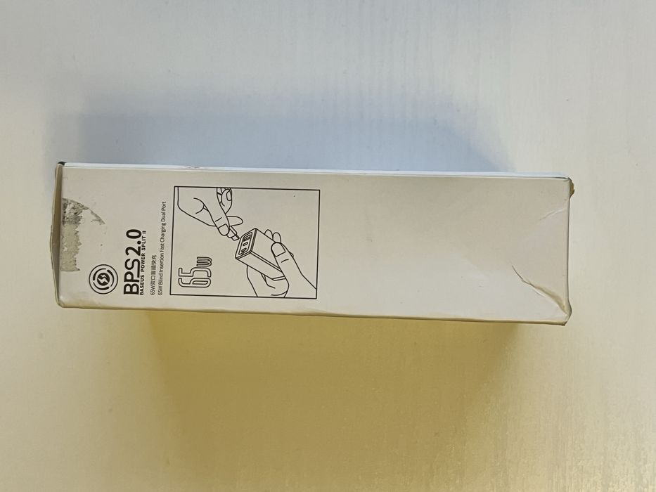 Зарядний пристрій Baseus GaN2 Pro Quick Charger 65W (2C+USB) — новий
