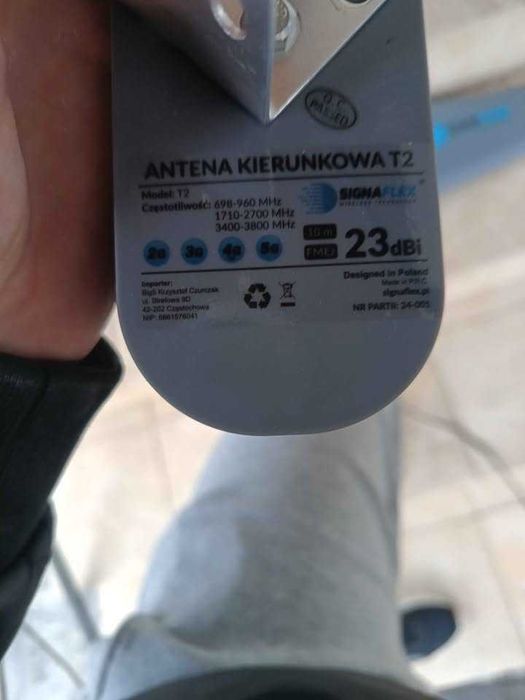 Antena kierunkowa signaflex t2
