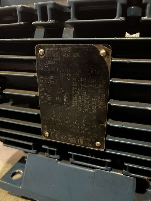 Motor eletrico WEG trifásico 4kw