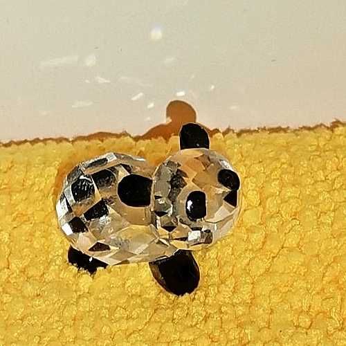 Miniatura Urso Panda com Cristais Swarovski - Sem Caixa