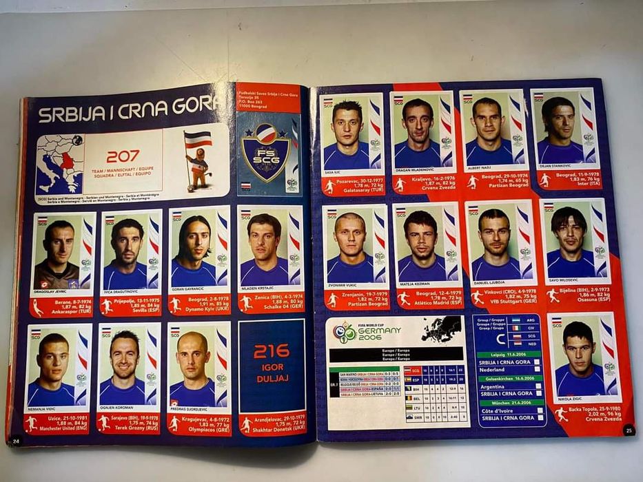 Caderneta Mundial 2006 Panini