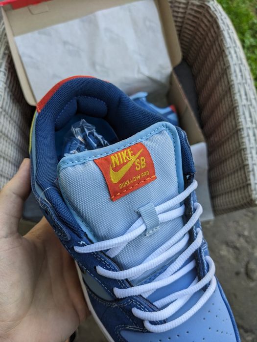 Уцінка! Кросівки кеди Why So Sad? x Dunk Low Pro SB 'The Predatory Bird' 40 25 см