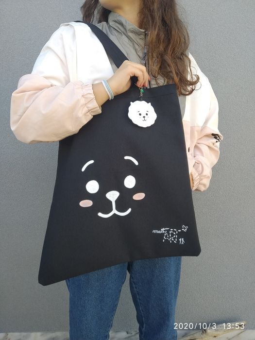 Saca BT21 reverse (BTS) handmade
