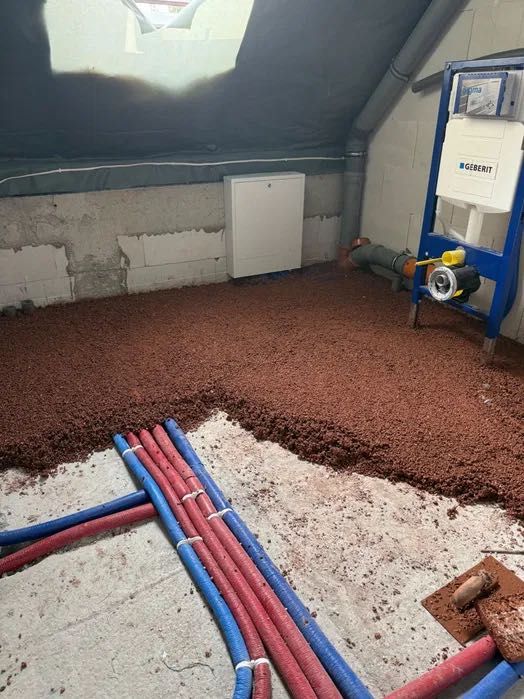 TERMOLIT STYROTHERM 100R gotowy styrobeton w workach, płynny styropian