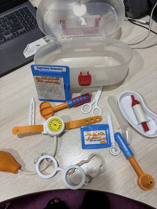 Набір дитячий Лікар/ доктор/ іграшковий, набір посуд дитячий