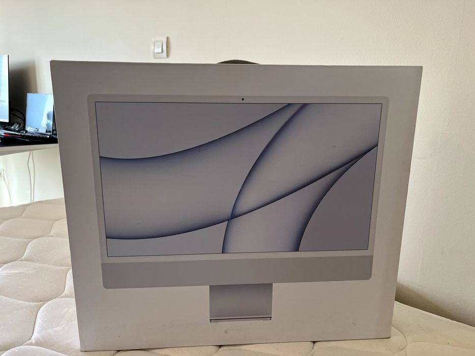 iMac 24″ (2021) – Chip M1 – 16GB RAM – 245GB SSD – Caixa original
