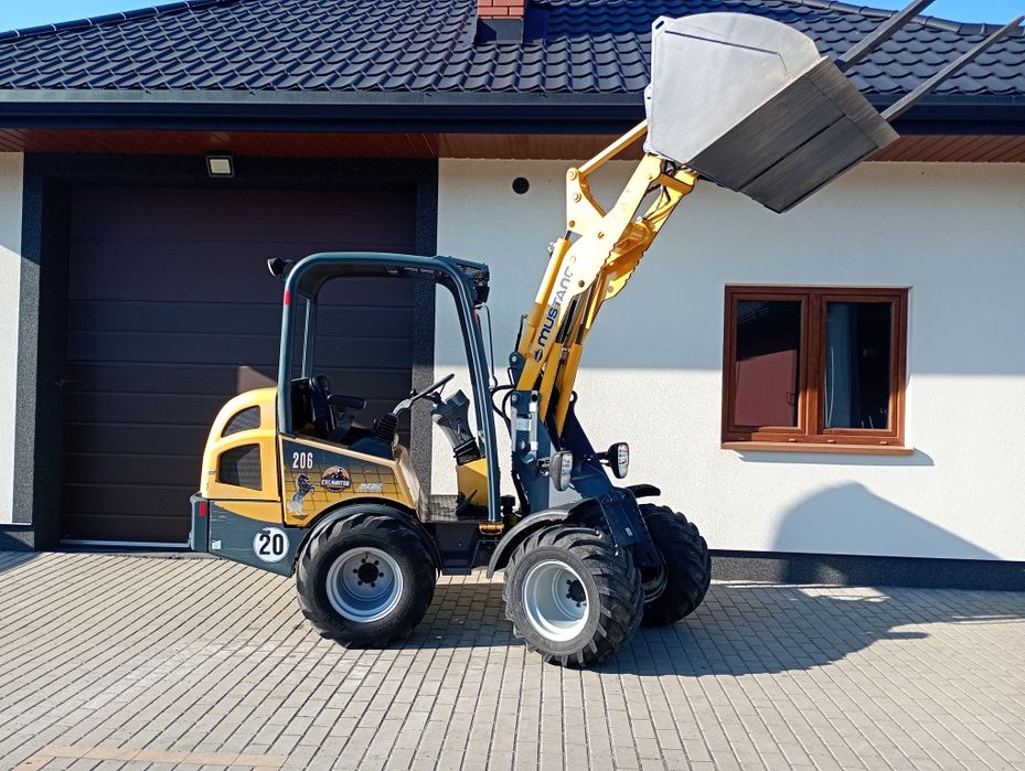 Ładowarka Mustang AL 206/2013r/Bobcat/Miniładowarka/weidemann/schaffer/Manitou