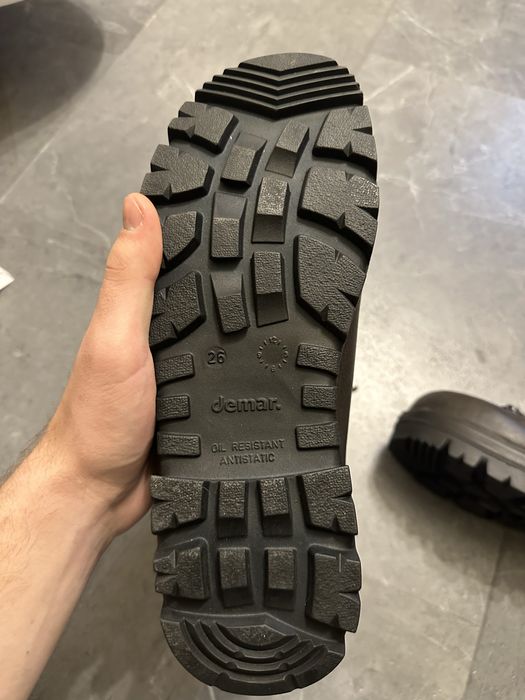 Skórzane buty wojskowe militarne Demar na zime survival trekking