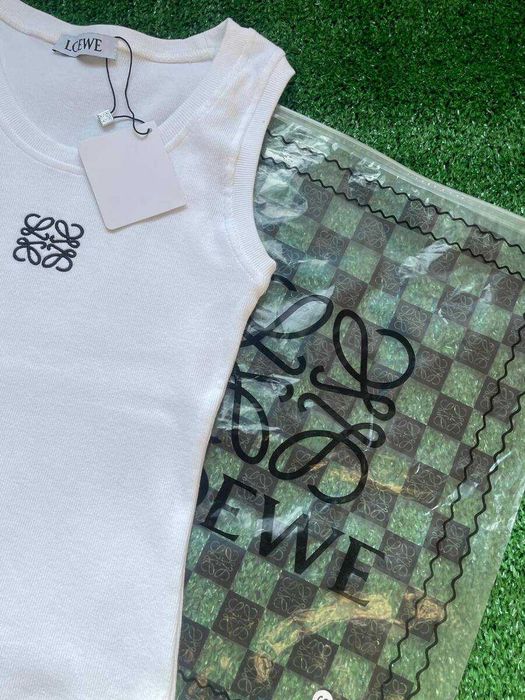 Top Loewe Algodão Logo