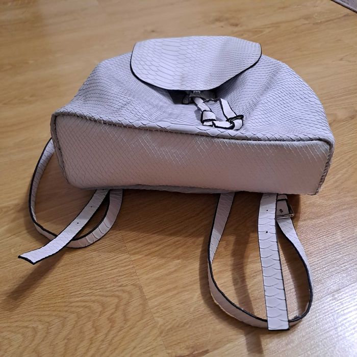 Plecak damski miejski skóra węża