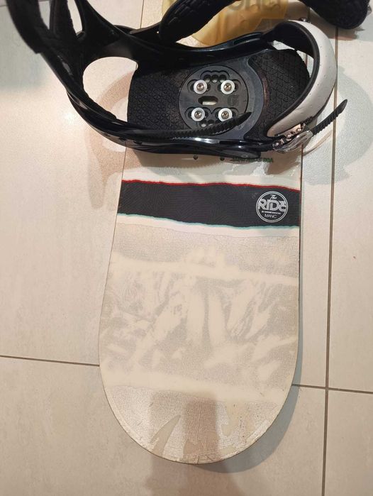 Snowboard deska RIDE Manic 158 cm + wiązanie Burton Custom używane