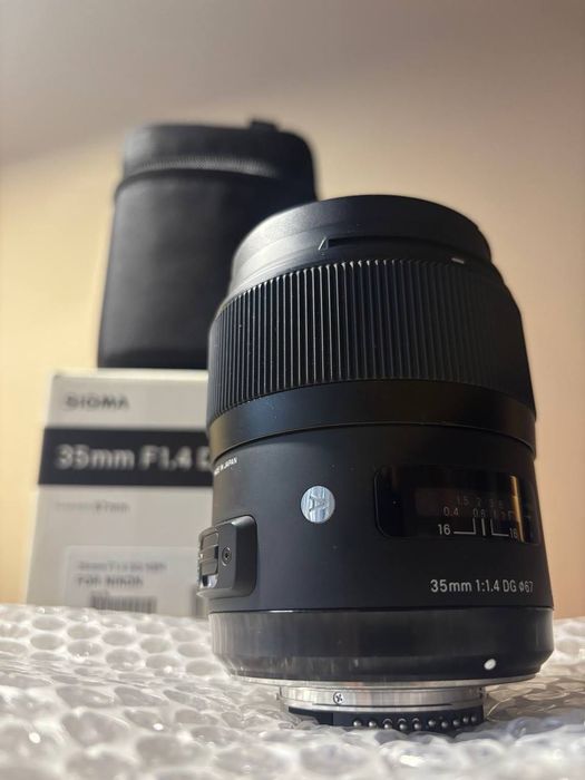 Obiektyw Sigma 35mm 1.4DG