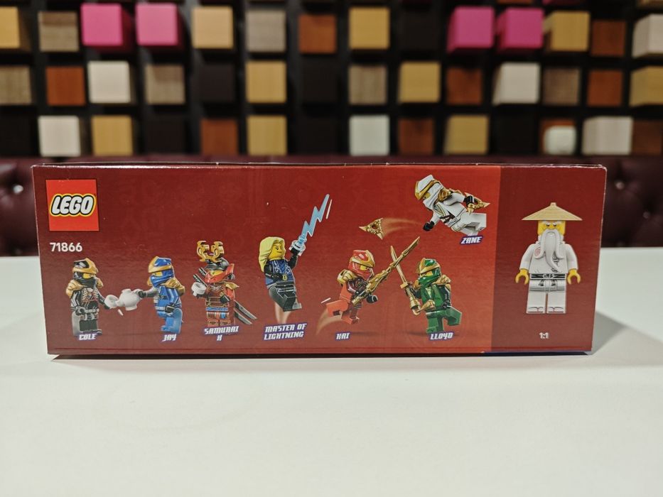 LEGO 71866  NINJAGO Модель персонажів ніндзя. 15-та річниця