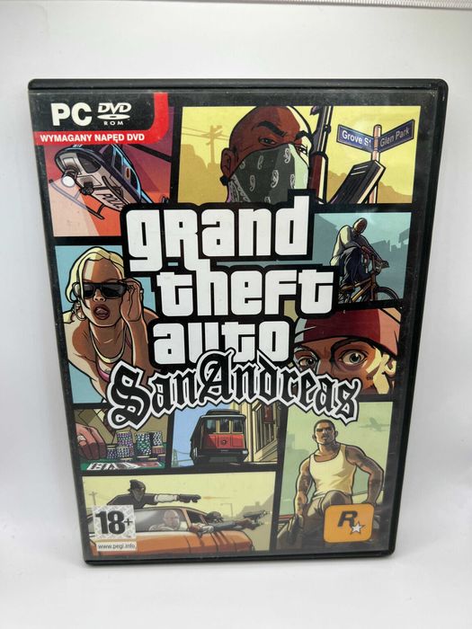 GTA Grand Theft Auto San Andreas - gra  PC!