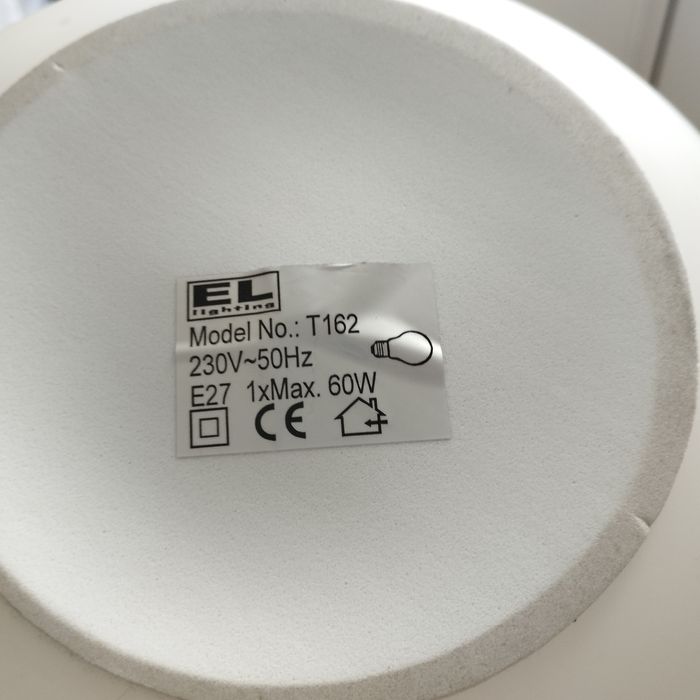 Candeeiro bola vidro