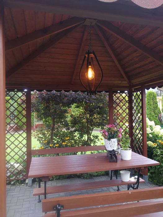 Lampa do altany ogrodowej, ogrodowa