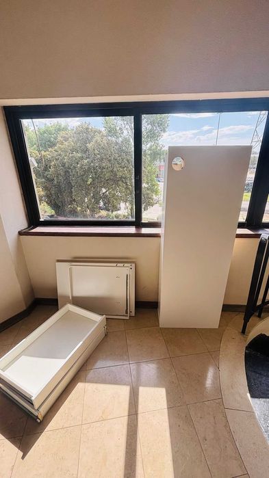 Secretaria Ikea Branca com 02 gavetas