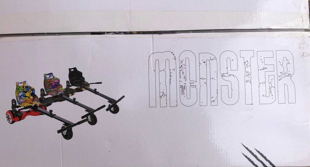 Banco para Hoverboard - Urban Glide Kart Monster com AMORTECEDOR