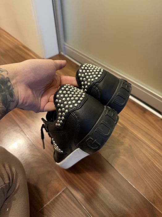 Кеди Guess натуральна шкіра