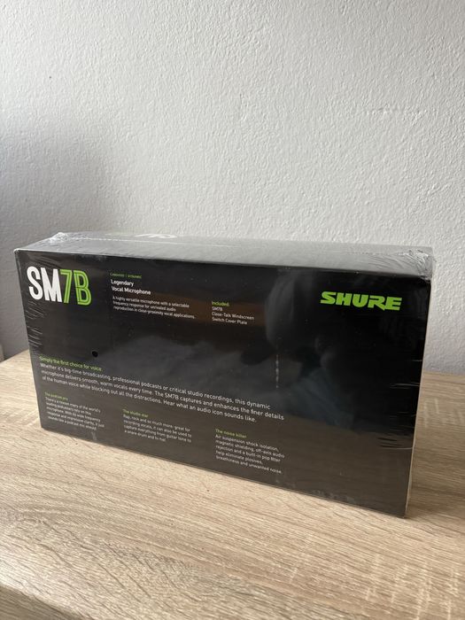 Mikrofon Shure SM7B Nowy!