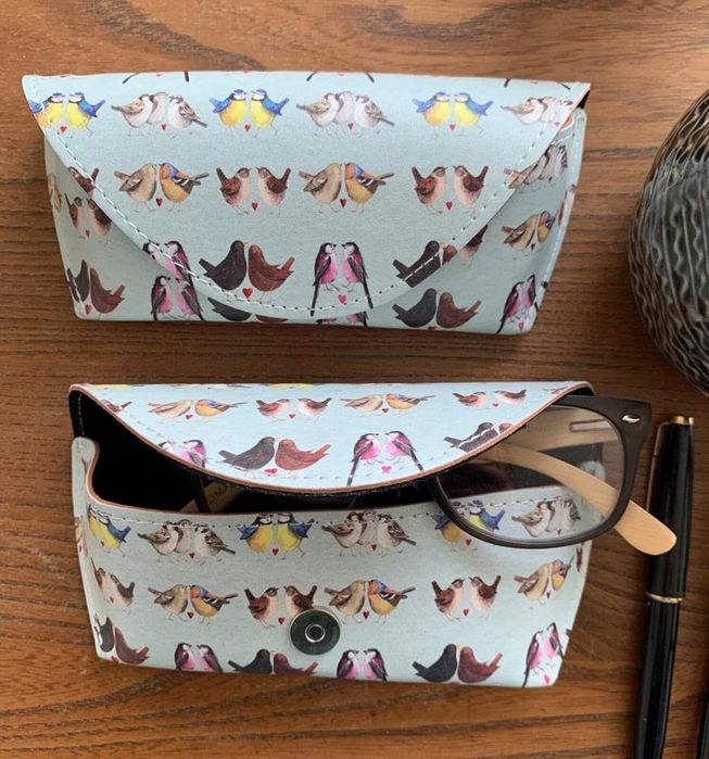 Etui na okulary GL12 Ptaszki oprawa: folia