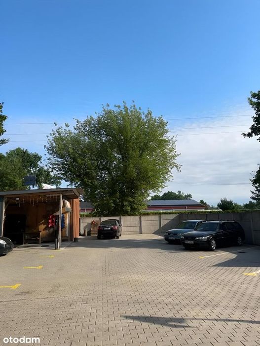 Działka usługowa Warszawa Zakręt Trakt Brzeski pierwsza linia zabudowy
