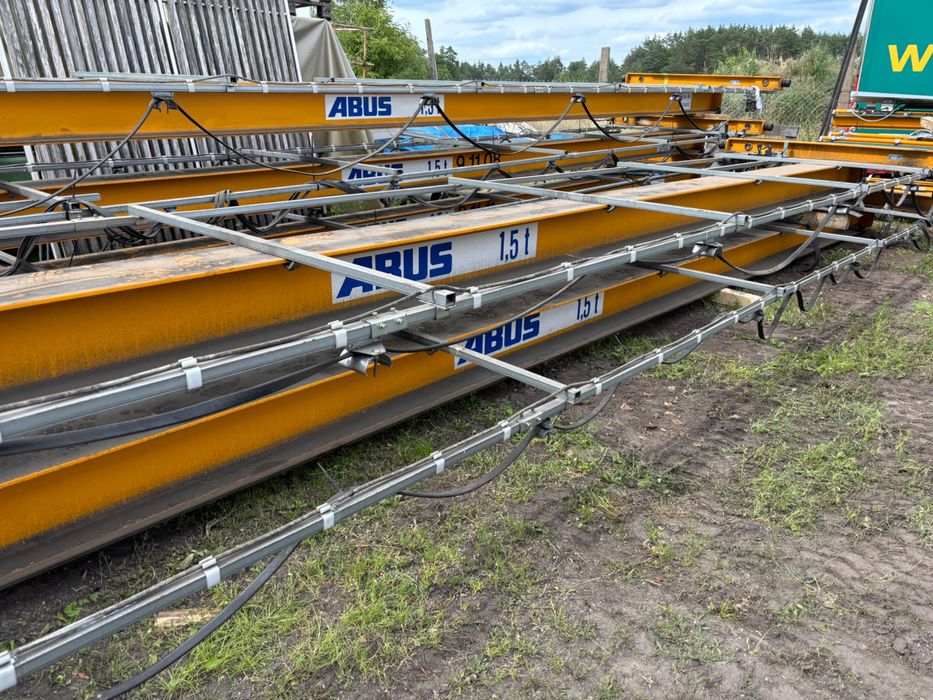 Suwnica podwieszana Abus 1,5t 9,2m rozpiętość dźwig