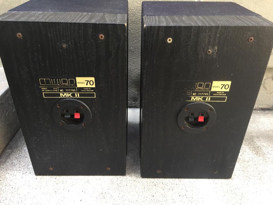 Colunas MIssion 70 MK II usadas (valor do par) Paços de Ferreira • OLX.pt