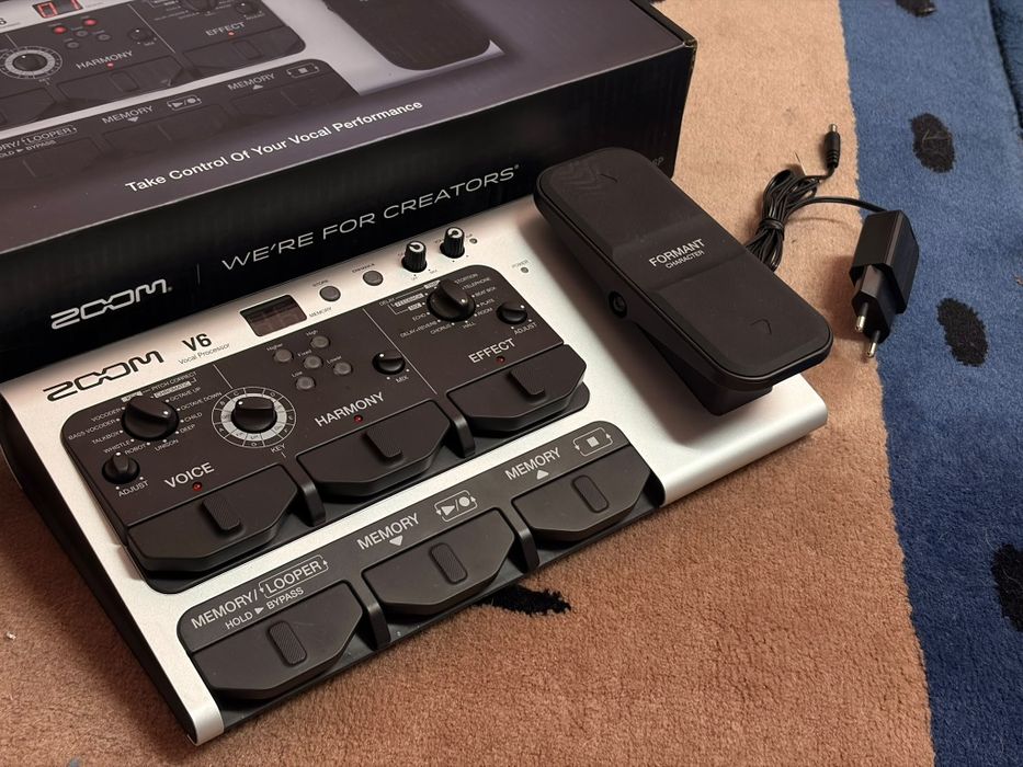 Processador de voz Zoom V6 SP Novo