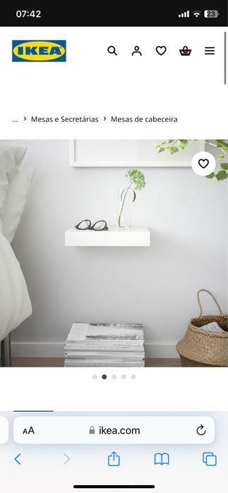 Prateleira Lack Ikea branca