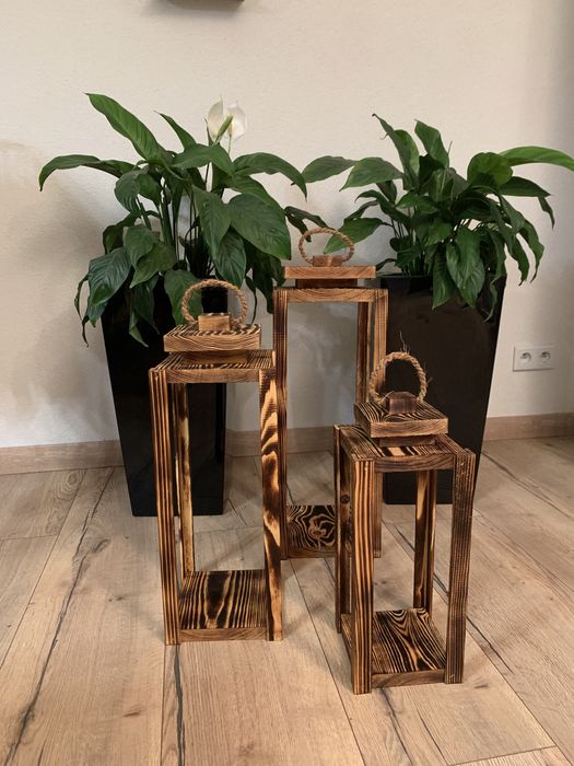 Latarnie 3 sztuki nowe