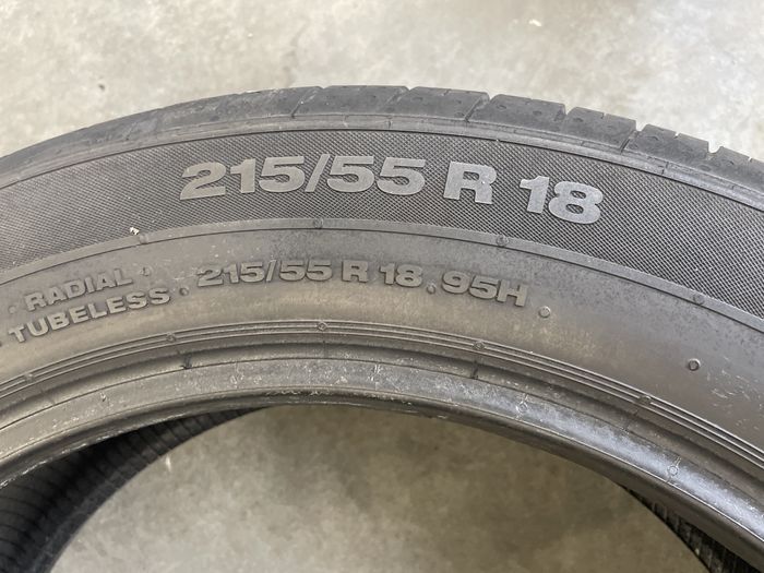 1x Opona Letnia 215/55 R18 Continental BDB STAN!